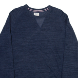 CHAMPION Mens Sweatshirt Blue L