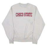 CHAMPION REVERSE WEAVE Chico State Mens Sweatshirt Grey S