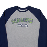 NFL Seahawks Mens Sweatshirt Grey USA M