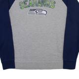 NFL Seahawks Mens Sweatshirt Grey USA M