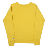 CHAMPION Mens Sweatshirt Yellow S