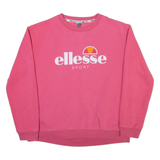 ELLESSE Womens Sweatshirt Pink UK 16