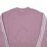 ADIDAS ORIGINALS Cropped Womens Sweatshirt Pink UK 4