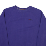 FILA Womens Sweatshirt Purple S