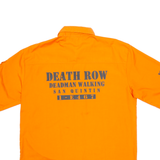 JAWBREAKER Death Row Mens Plain Shirt Orange XL
