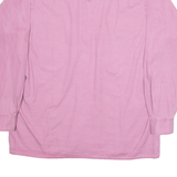 Mens Plain Shirt Purple Long Sleeve S