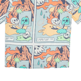 ZARA Mens Shirt Grey Crazy Pattern XL