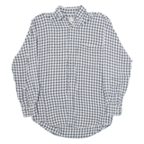 HAPPY LIFE Mens Shirt Black Check Long Sleeve S