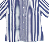 Womens Shirt Blue Striped S