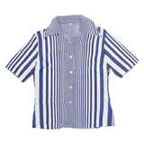 Womens Shirt Blue Striped S