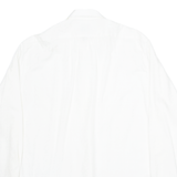 BOTTHOF Mens Plain Shirt White Long Sleeve XL