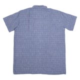 RETRECI Mens Shirt Blue Check L
