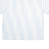LORD GEORGE Mens Shirt White Striped 2XL