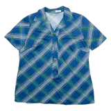 Womens Shirt Blue Check S