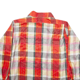 BEATRICE Womens Shirt Red Check Long Sleeve XL