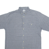 CANDA Mens Shirt Grey Check M