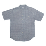 CANDA Mens Shirt Grey Check M