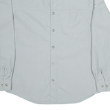 MAMMUT Mens Plain Shirt Grey Long Sleeve S