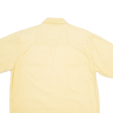 UNDERGROUND Mens Plain Shirt Yellow M