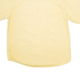 UNDERGROUND Mens Plain Shirt Yellow M