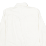 LEVI'S Mens Plain Shirt Cream Long Sleeve S