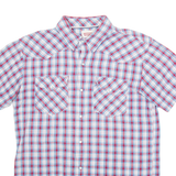 LEVI'S Mens Shirt Red Check M