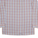 Mens Shirt Red Check Long Sleeve L