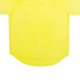 Travel Club Mens Plain Shirt Yellow M