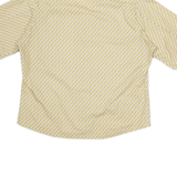 Womens Shirt Brown Geometric M