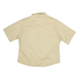Womens Shirt Brown Geometric M