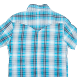 LEVI'S Mens Shirt Blue Check S
