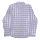 JOOP Slim Fit Mens Shirt Blue Check Long Sleeve L
