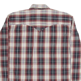 LEVI'S Mens Shirt Red Check Long Sleeve L