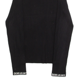DKNY Womens Jumper Black Tight Knit M