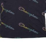 CHAMPION Cropped Womens T-Shirt Black M
