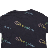 CHAMPION Cropped Womens T-Shirt Black M
