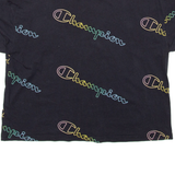 CHAMPION Cropped Womens T-Shirt Black M