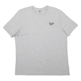 REEBOK Mens T-Shirt Grey XL