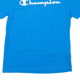 CHAMPION Mens T-Shirt Blue S