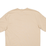 ADIDAS Womens T-Shirt Beige UK 10