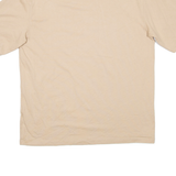 ADIDAS Womens T-Shirt Beige UK 10