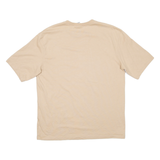 ADIDAS Womens T-Shirt Beige UK 10
