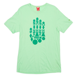 NIKE Mens T-Shirt Green M