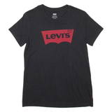 LEVI'S Mens T-Shirt Black XS