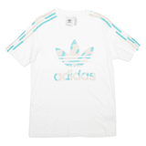 ADIDAS Mens T-Shirt White S
