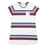 KANGOL Zip Womens T-Shirt White UK 12