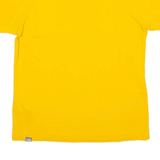 THE NORTH FACE Mens T-Shirt Yellow M