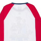 DISNEY Toy Story 4 Boys T-Shirt White Long Sleeve M