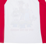 DISNEY Toy Story 4 Boys T-Shirt White Long Sleeve M
