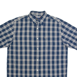 NAUTICA Mens Shirt Black Check L
